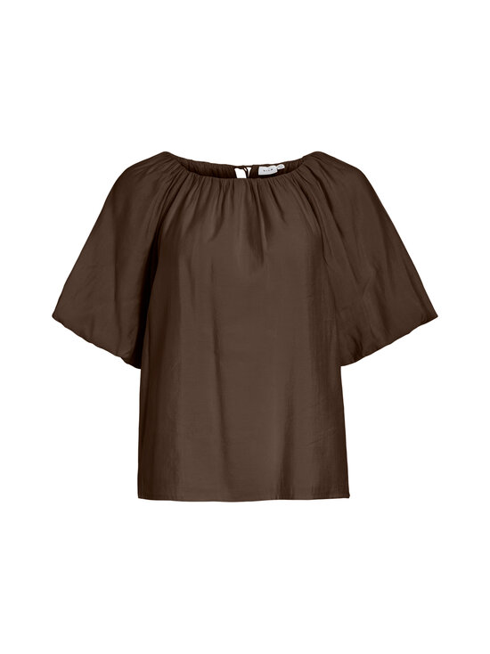 Vila - ViHekla Boat neck 2/4 -pusero - SLATE BLACK | Stockmann - photo 1