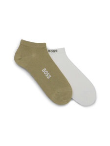BOSS - Sokid Logo Bamboo 2 paari - MEDIUM GREEN | Stockmann