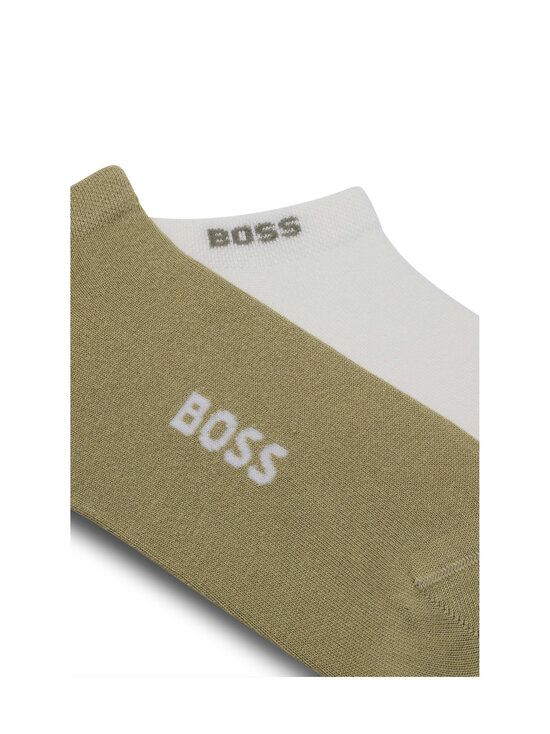 BOSS - Sokid Logo Bamboo 2 paari - MEDIUM GREEN | Stockmann - photo 3