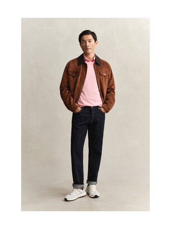 GANT - Classic Cotton C-Neck džemperis - 682 CALIFORNIA PINK MELANGE | Stockmann - photo 5