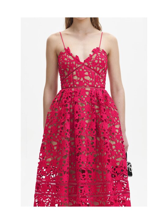 Self-Portrait - Magenta Azaelea Midi -mekko - PINK | Stockmann - photo 4