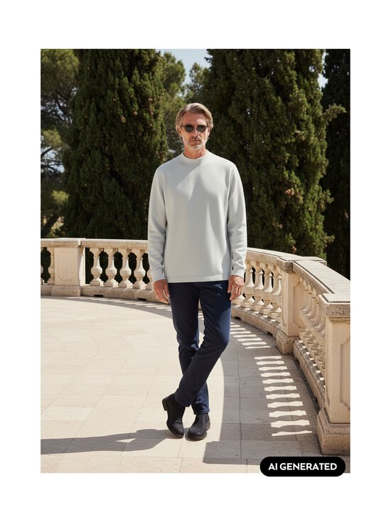 Boss Orange - Pluus Shadows Jersey - 106 NATURAL | Stockmann - photo 5
