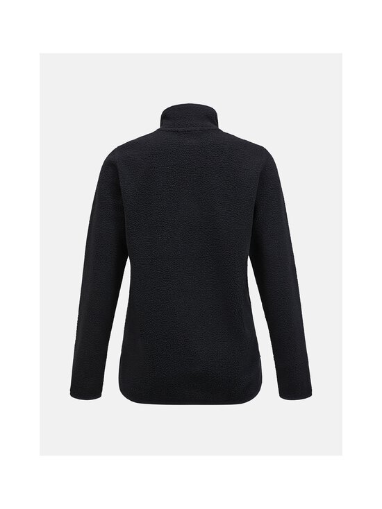 Peak Performance - W Pile Zip -fleecetakki - 040 BLACK | Stockmann - photo 2