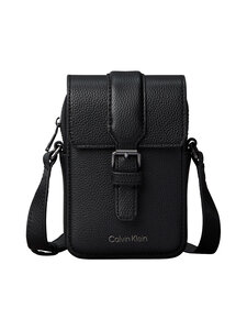 Calvin Klein Bags & Accessories - Slim Reporter -nahkalaukku - UB1 BLACK | Stockmann
