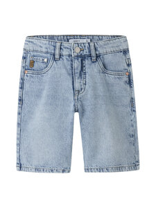 Name It - NkmRyan Regular Denim -shortsit - LIGHT BLUE BLEACHED DENIM | Stockmann