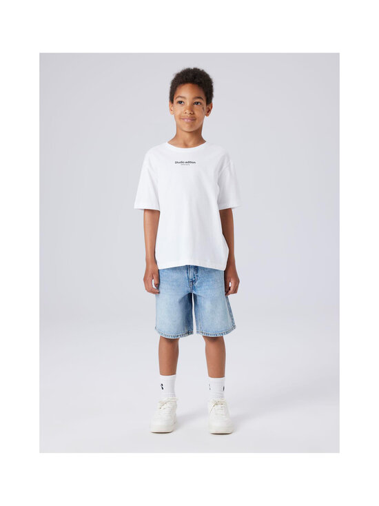 Name It - NkmRyan Regular Denim -shortsit - LIGHT BLUE BLEACHED DENIM | Stockmann - photo 4