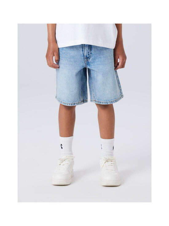 Name It - NkmRyan Regular Denim -shortsit - LIGHT BLUE BLEACHED DENIM | Stockmann - photo 5