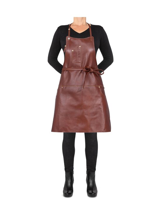 DUTCHDELUXES - Five Pockets Leather Apron - CLASSIC BROWN - photo 2 DUTCHDELUXES - Five Pockets Leather Apron - CLASSIC BROWN | Stockmann - photo 2