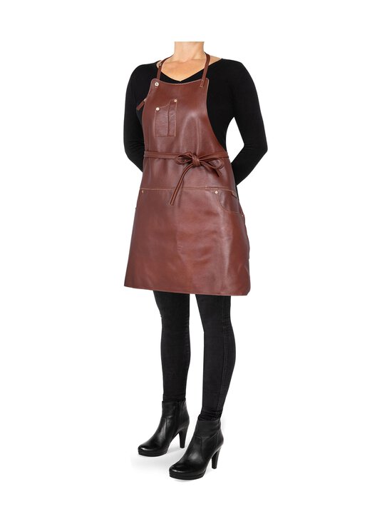 DUTCHDELUXES - Five Pockets Leather Apron - CLASSIC BROWN - photo 4 DUTCHDELUXES - Five Pockets Leather Apron - CLASSIC BROWN | Stockmann - photo 4