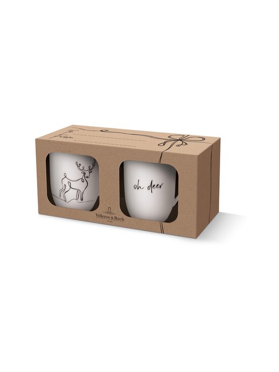 Villeroy & Boch - Xmas Set Reindeer porcelāna krūzes 2 gab. - WHITE | Stockmann - photo 2