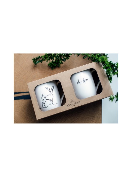 Villeroy & Boch - Xmas Set Reindeer porcelāna krūzes 2 gab. - WHITE | Stockmann - photo 3