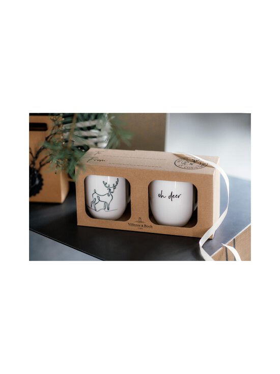 Villeroy & Boch - Xmas Set Reindeer porcelāna krūzes 2 gab. - WHITE | Stockmann - photo 4