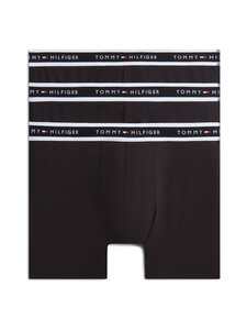Tommy Hilfiger - Modal Blend Boxer Brief -alushousut 3-pack - 0XU BLACK/BLACK/BLACK | Stockmann