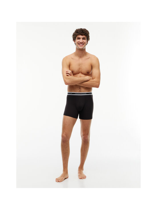 Tommy Hilfiger - Modal Blend Boxer Brief -alushousut 3-pack - 0XU BLACK/BLACK/BLACK | Stockmann - photo 3