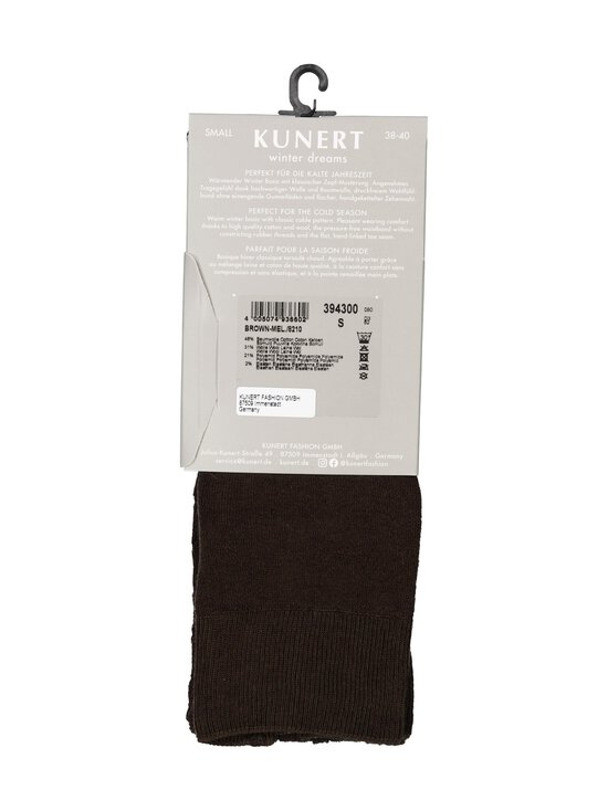 Kunert - Winter Dreams - sukkahousut merinosekoitteesta - 8210 BROWN MEL | Stockmann - photo 2