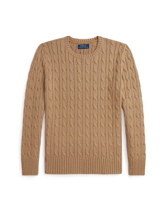 Polo Ralph Lauren - Nevis Tops -palmikkoneule - 082 CAMEL HTHR/C8520 | Stockmann - photo 1