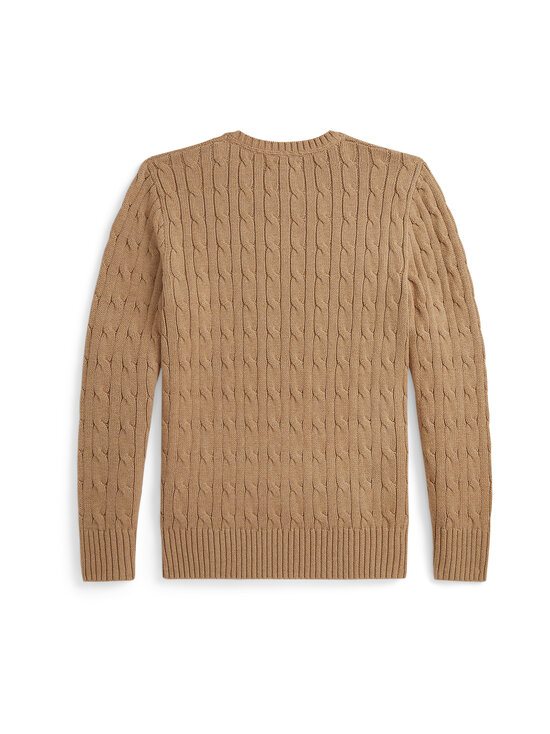 Polo Ralph Lauren - Nevis Tops -palmikkoneule - 082 CAMEL HTHR/C8520 | Stockmann - photo 2