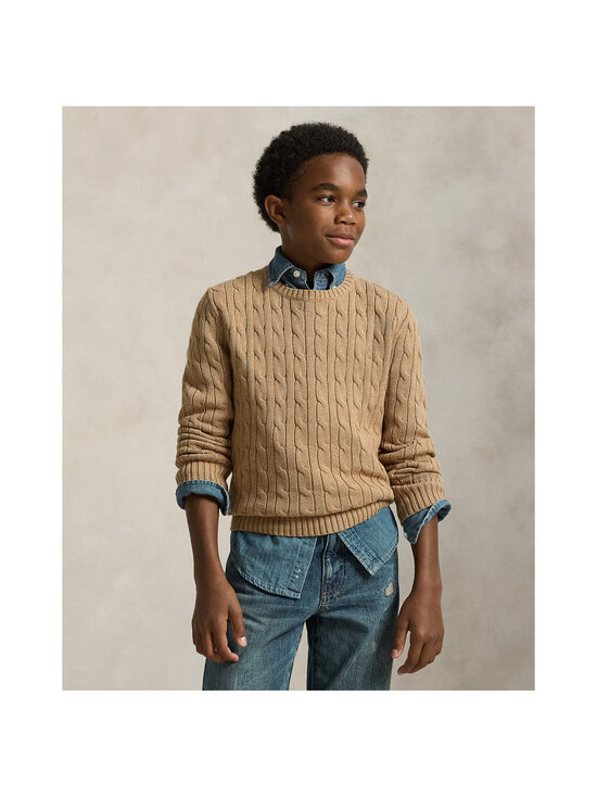 Polo Ralph Lauren - Nevis Tops -palmikkoneule - 082 CAMEL HTHR/C8520 | Stockmann - photo 4