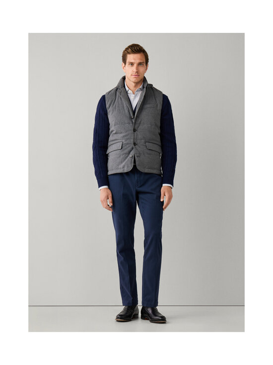 Hackett London - Tailored Flan stepēta veste - 987 GREY | Stockmann - photo 5