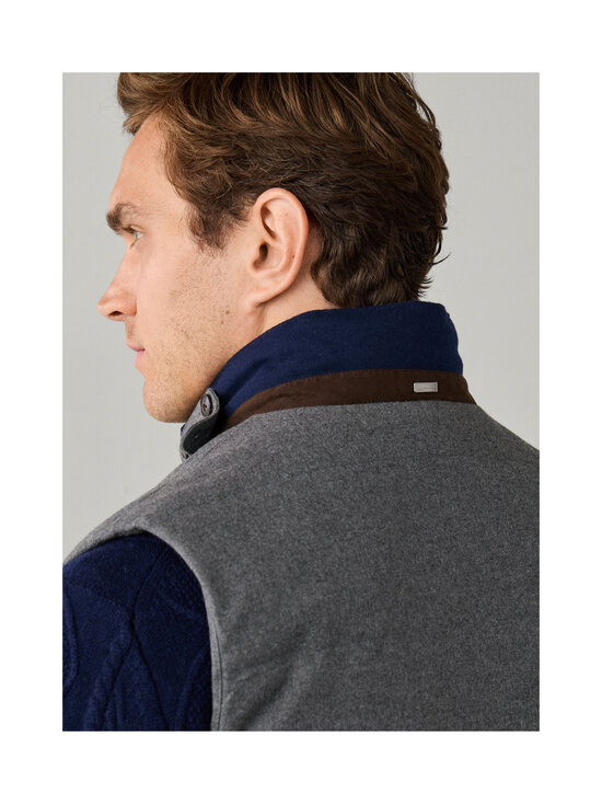 Hackett London - Tailored Flan stepēta veste - 987 GREY | Stockmann - photo 8