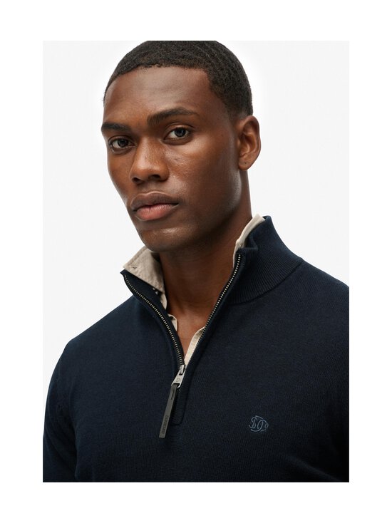 Superdry - Essentials Cotton Half Zip -neule - AGT ECLIPSE NAVY MARL - photo 2 Superdry - Essentials Cotton Half Zip -neule - AGT ECLIPSE NAVY MARL | Stockmann - photo 2