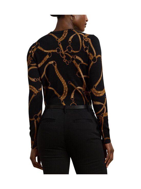 Lauren Ralph Lauren - Shavonne-neulepusero - BLACK/TAN - photo 2 Lauren Ralph Lauren - Shavonne-neulepusero - BLACK/TAN | Stockmann - photo 2