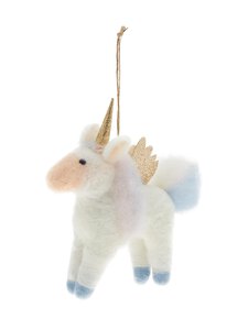 Casa Stockmann - Unicorn Ziemassvētku eglītes rotājums 9 cm - WHITE Casa Stockmann - Unicorn Ziemassvētku eglītes rotājums 9 cm - WHITE | Stockmann