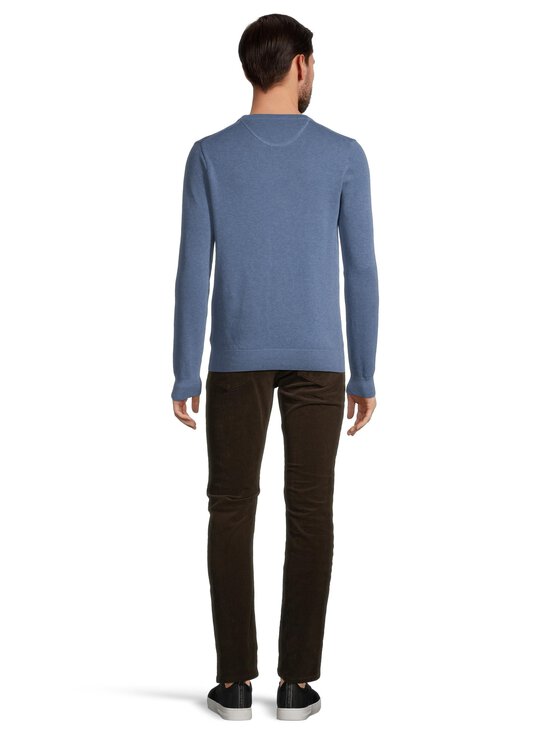 GANT - Puuvillainen pikeeneule - 906 DENIM BLUE MEL - photo 3 GANT - Puuvillainen pikeeneule - 906 DENIM BLUE MEL | Stockmann - photo 3
