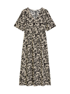 Marc O'Polo - Kukkakuviollinen mekko - 0095 BLACK_MULTI_03 | Stockmann