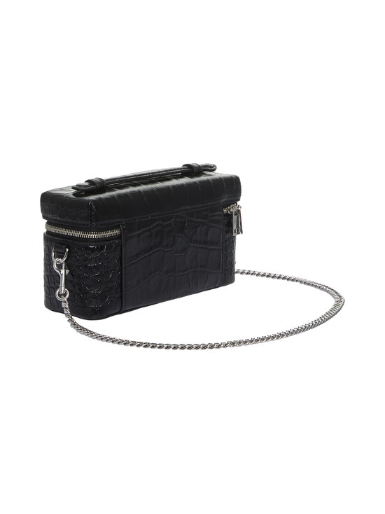Tory Burch - Charlie Embossed Croc East-West Vanity Case -laukku - 001 BLACK | Stockmann - photo 2