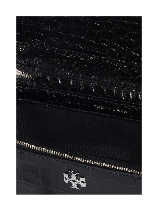 Tory Burch - Charlie Embossed Croc East-West Vanity Case -laukku - 001 BLACK | Stockmann - photo 3