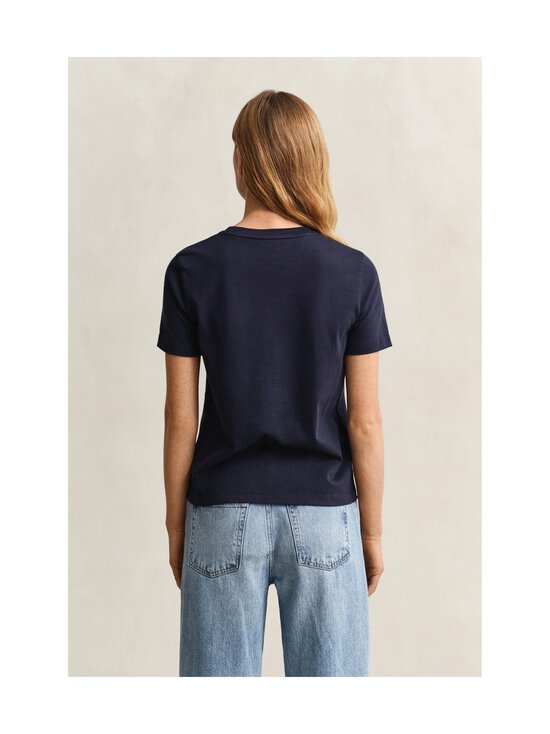 GANT - Rope Graphic t-paita - 433 EVENING BLUE | Stockmann - photo 3