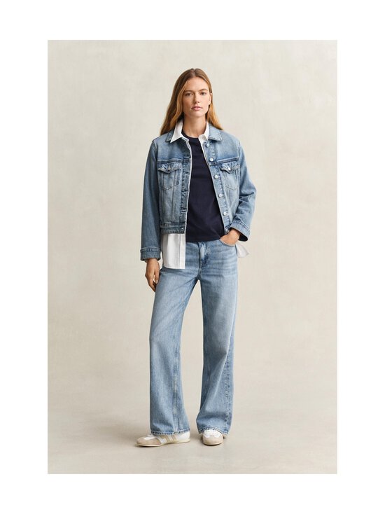 GANT - Rope Graphic t-paita - 433 EVENING BLUE | Stockmann - photo 5