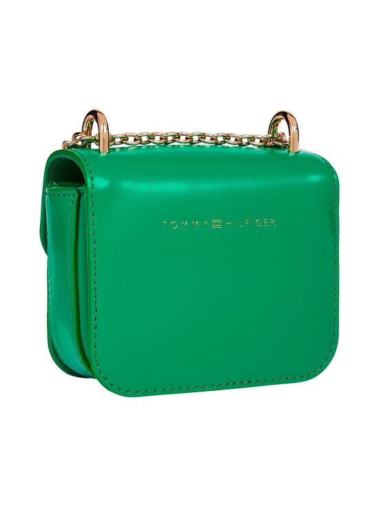 Tommy Hilfiger - Turnlock Micro Crossover -nahkalaukku - L14 PRIMARY GREEN - photo 2 Tommy Hilfiger - Turnlock Micro Crossover -nahkalaukku - L14 PRIMARY GREEN | Stockmann - photo 2