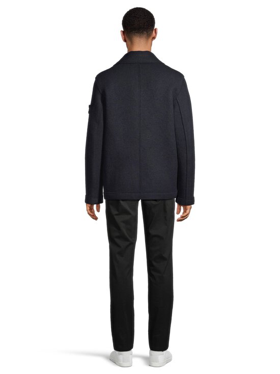 Stone Island - Kaksirivinen huovutettu villakangastakki - V0020 NAVY BLUE | Stockmann - photo 3