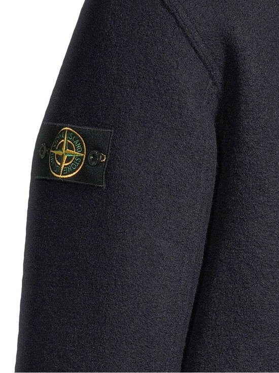 Stone Island - Kaksirivinen huovutettu villakangastakki - V0020 NAVY BLUE | Stockmann - photo 6
