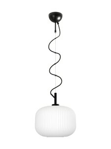 Design by Grönlund - Bloom-kattovalaisin 30 cm - 06 WHITE GLASS / BLACK | Stockmann