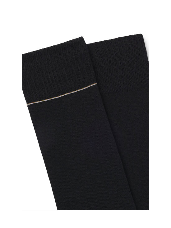 BOSS - Light Rib zeķes, 2 pāru iepak. - 001 BLACK | Stockmann - photo 3