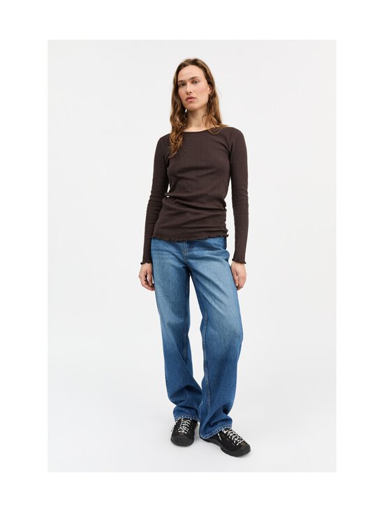 Skall Studio - Edie-trikoopaita - DARK BROWN - photo 2 Skall Studio - Edie-trikoopaita - DARK BROWN | Stockmann - photo 2