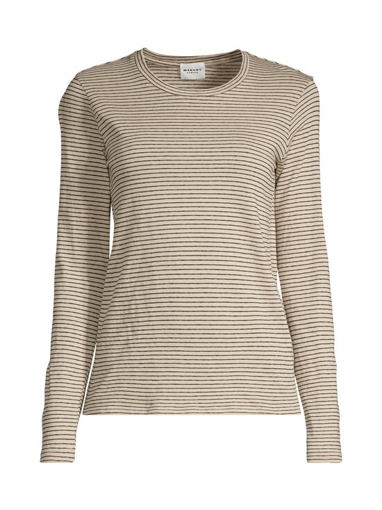 Isabel Marant Etoile - Kaaron-trikoopaita - BKBE BLACK/BEIGE | Stockmann - photo 1