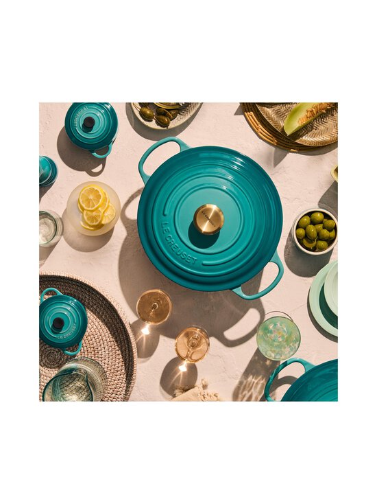 Le Creuset - Bleu Riviera Mini Cocotte -vuoka 10 cm - BLEU RIVIERA | Stockmann - photo 6