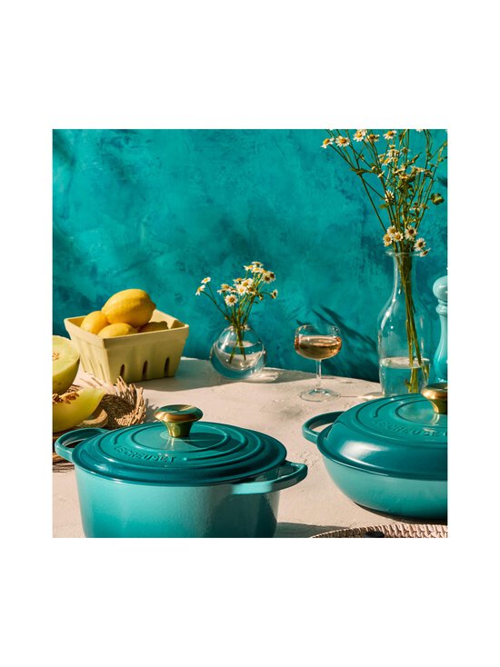 Le Creuset - Bleu Riviera Mini Cocotte -vuoka 10 cm - BLEU RIVIERA | Stockmann - photo 7