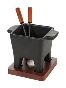 BOSKA - Tapas-fonduepatasetti 0,2 l - MUSTA | Stockmann