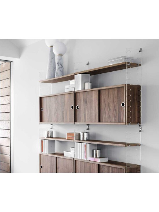 String - String System -hyllysetti 3 kpl pähkinä 78 x 20 cm - BROWN | Stockmann - photo 3