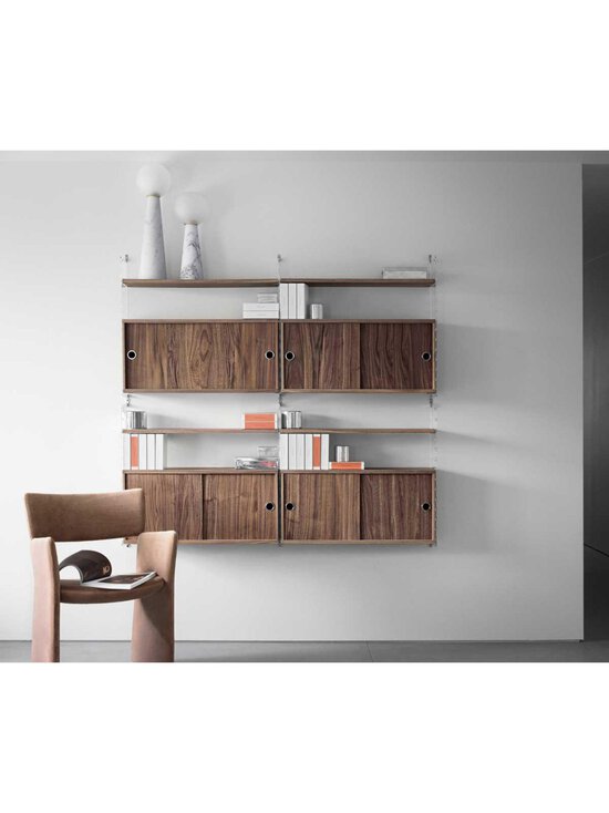 String - String System -hyllysetti 3 kpl pähkinä 78 x 20 cm - BROWN | Stockmann - photo 4