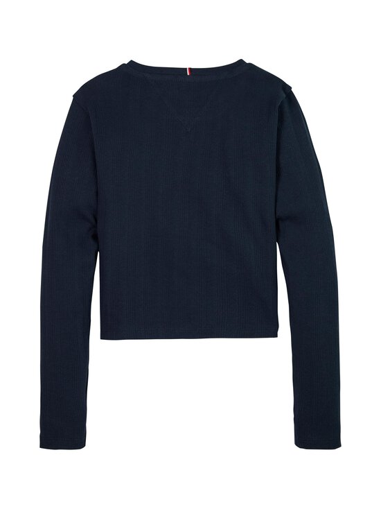 Tommy Hilfiger - Trikotaažsärk Pointelle - C1G DARK NIGHT NAVY - photo 2 Tommy Hilfiger - Trikotaažsärk Pointelle - C1G DARK NIGHT NAVY | Stockmann - photo 2
