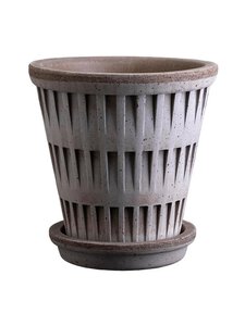 Bergs Potter - Pantheon Raw -ruukku Ø 14 cm - GREY | Stockmann