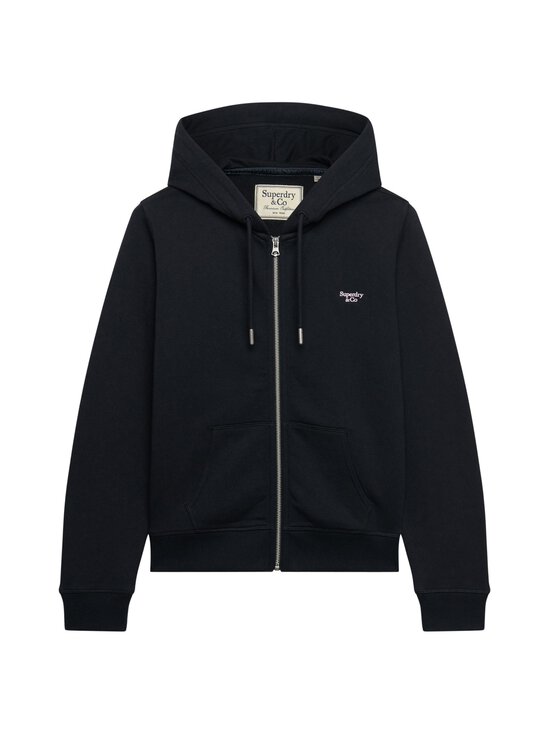 Superdry - Signature Ziphood -huppari - 98T ECLIPSE NAVY | Stockmann - photo 1