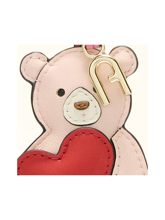 Furla - Allegra Puffy Bear Heart -laukkukoriste - 4525S TONI DUSTY PINK | Stockmann - photo 2