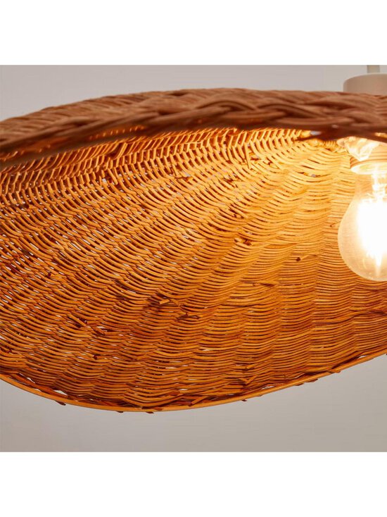 Kave Home - Bisbal-varjostin rottinki ⌀ 80 cm - BEIGE | Stockmann - photo 5